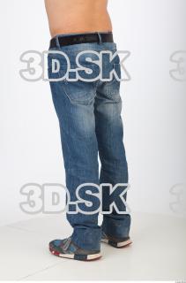 Leg reference blue jeans of Orville 0004